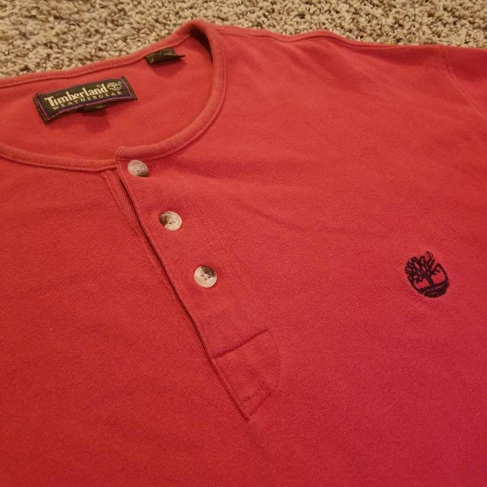 Vintage Timberland Long Sleeve Shirt - Picture 3 of 5